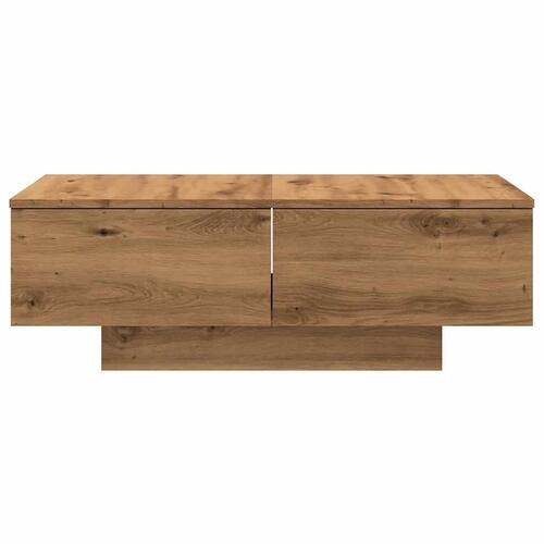 Sofabord 90x60x31 cm konstrueret træ kunsteg