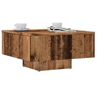 Sofabord 60x60x31,5 cm konstrueret træ antikt træ