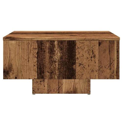 Sofabord 60x60x31,5 cm konstrueret træ antikt træ