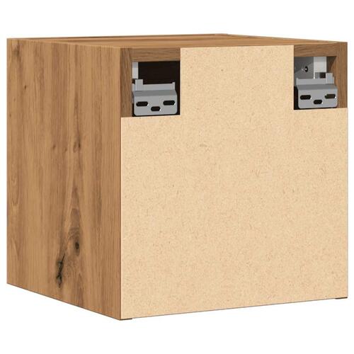 Væghængt tv-skabe 2 stk. 30,5x30x30 cm kunsteg