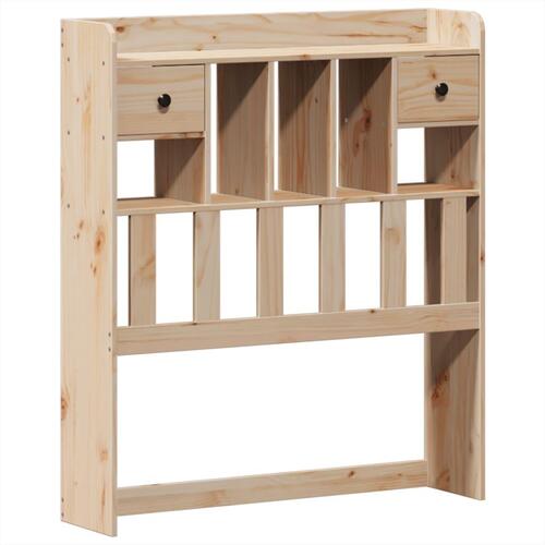 Sengeramme uden madras 100x200 cm massivt fyrretræ