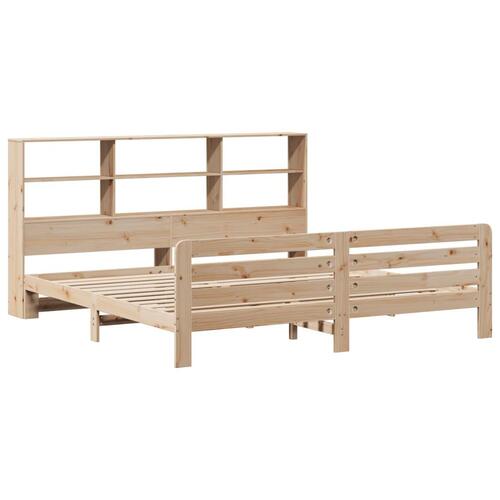 Sengeramme uden madras 180x200 cm massivt fyrretræ
