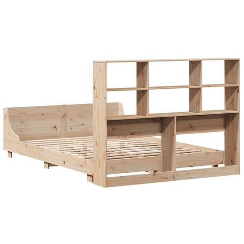 Sengeramme uden madras 160x200 cm massivt fyrretræ