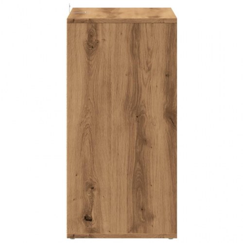 Skoskab 60×35×70 cm i konstrueret træ - kunsteg, 5 hylder
