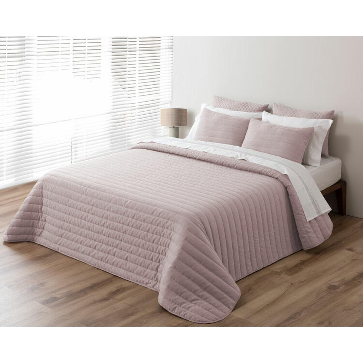 Sengetæppe - Pierre Cardin LINO, pink, Seng 135 (235 × 270 cm)