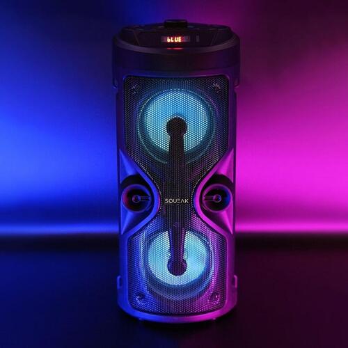 Transportable Bluetooth-højttalere SQUEAK SQ1004 Sort 40 W