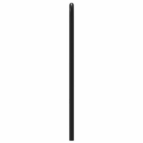 Sengegavl 150 cm stål og konstrueret træ sonoma-eg