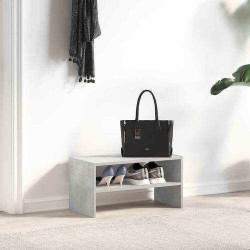 Skostativ stabelbar 60x30x30,5 cm betongrå