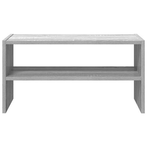 Skostativ stabelbar 60x30x30,5 cm grå sonoma-eg