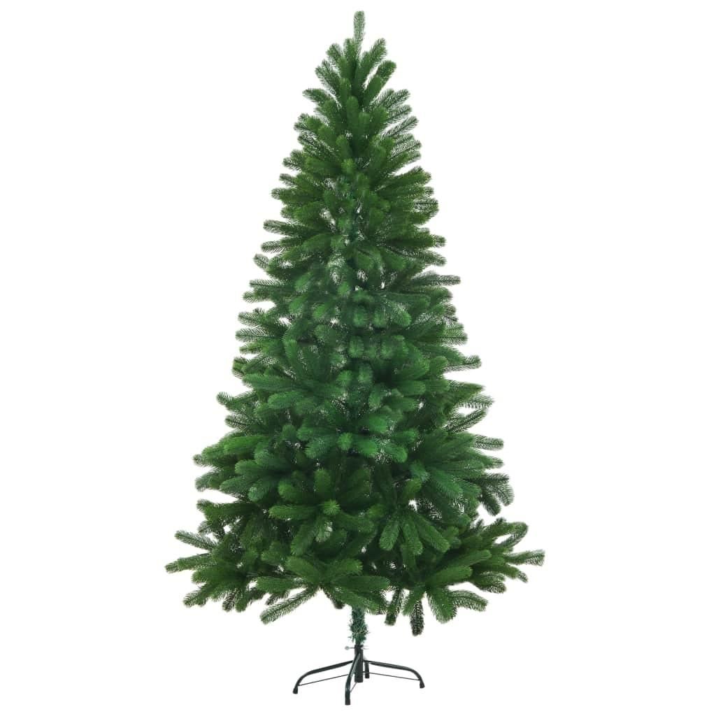Kunstigt juletræ livagtige nåle 150 cm grøn