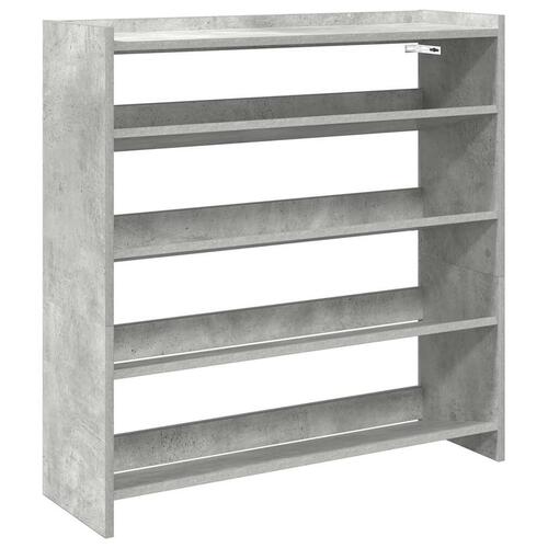 Skoreol 80x25x81 cm konstrueret træ betongrå