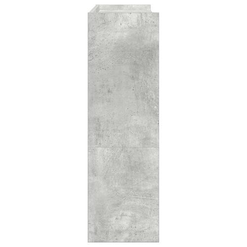 Skoreol 80x25x81 cm konstrueret træ betongrå