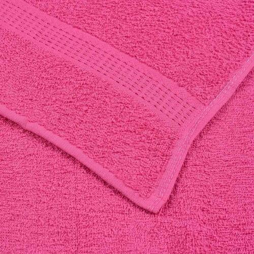 Håndklæder 2 stk. 30x30 cm 360 g/m2 100 % bomuld lyserød