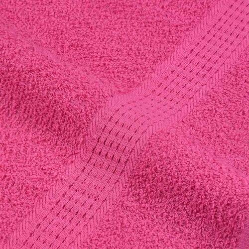 Håndklæder 2 stk. 30x30 cm 360 g/m2 100 % bomuld lyserød