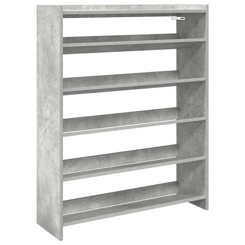 Skoreol 80x25x100 cm konstrueret træ betongrå