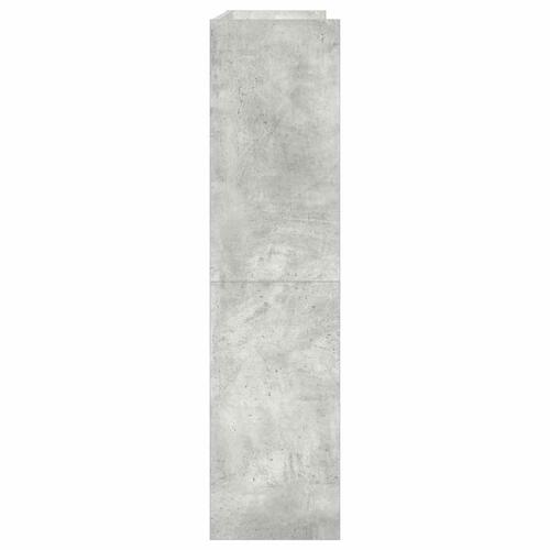 Skoreol 80x25x100 cm konstrueret træ betongrå