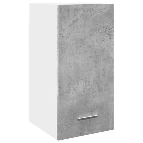 Vægskab 30x31x60 cm konstrueret træ betongrå