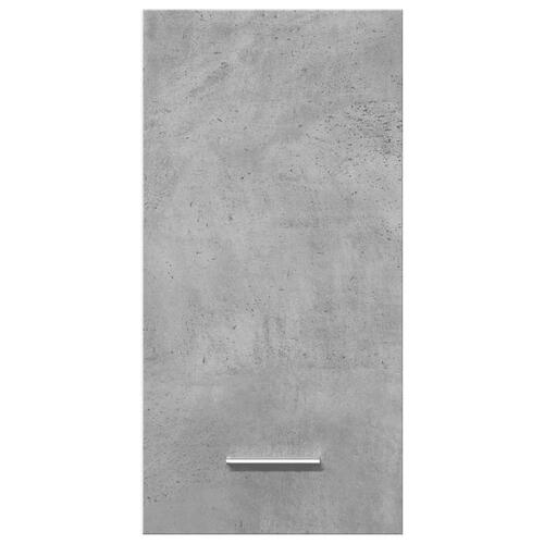 Vægskab 30x31x60 cm konstrueret træ betongrå
