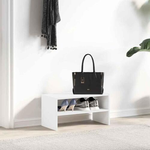 Skostativ stabelbar 60x30x30,5 cm hvid
