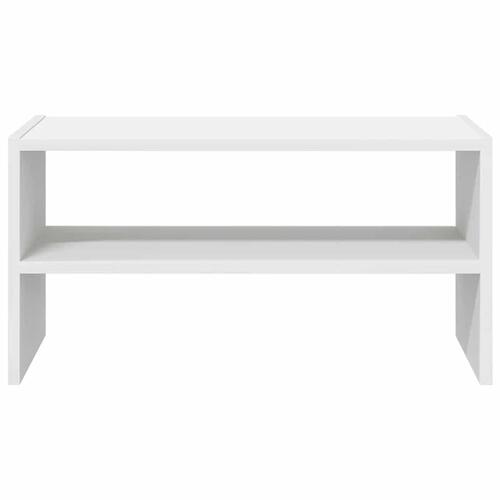 Skostativ stabelbar 60x30x30,5 cm hvid