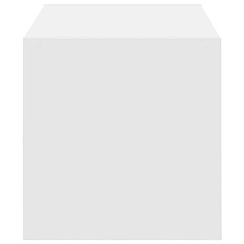 Skostativ stabelbar 60x30x30,5 cm hvid