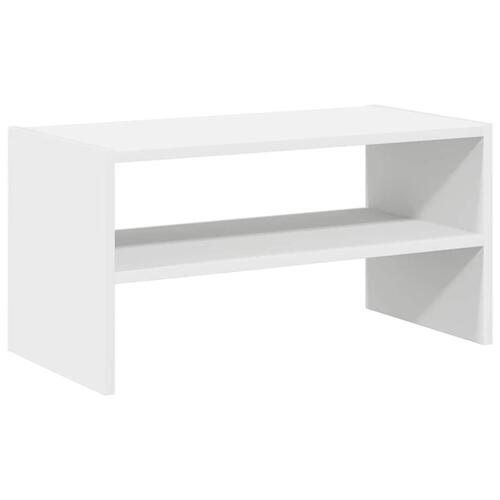 Skostativ stabelbar 60x30x30,5 cm hvid