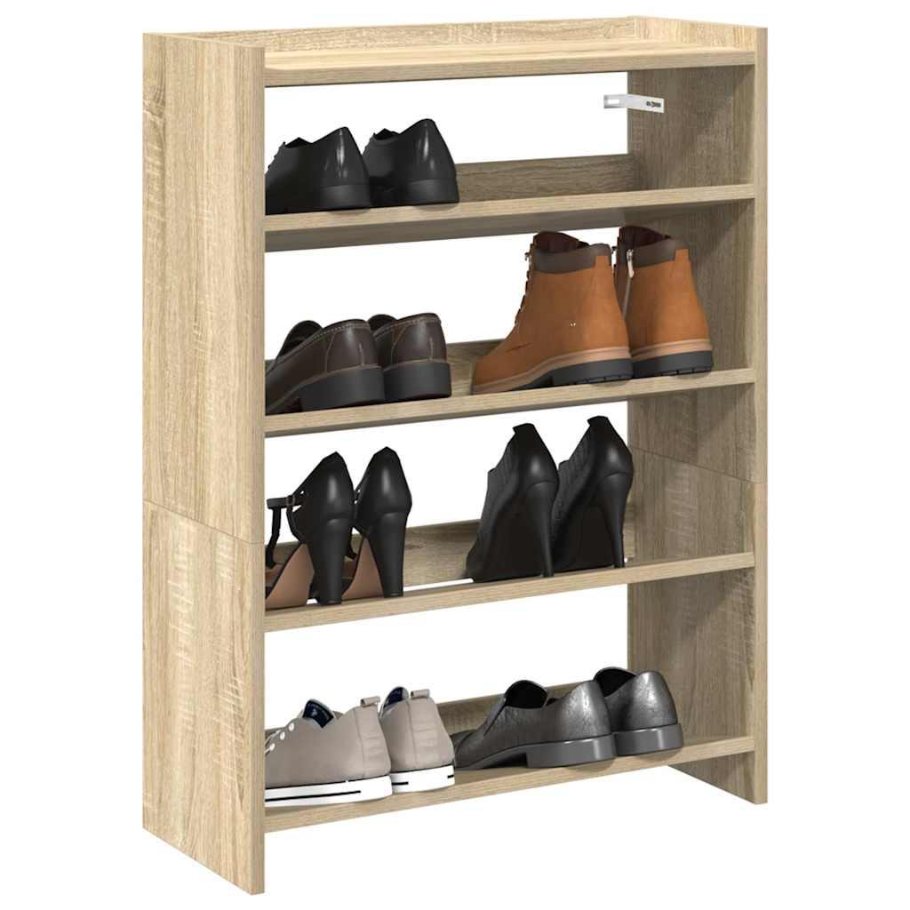 Skoreol 60x25x81 cm konstrueret træ sonoma-eg