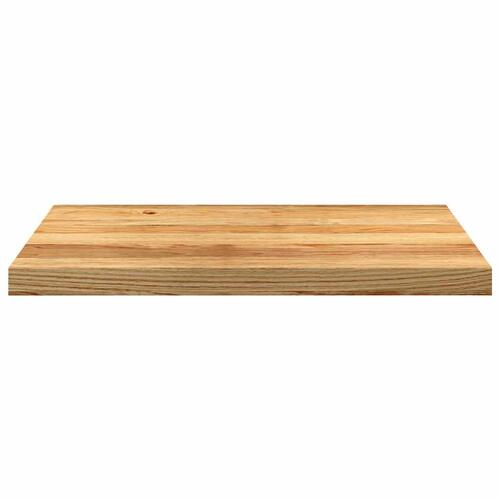 Vindueskarme 2 stk lysebrun 70x40x2 cm massivt egetræ
