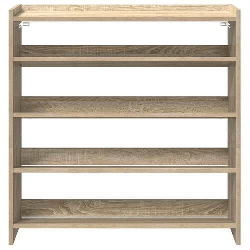 Skoreol 80x25x81 cm konstrueret træ sonoma-eg