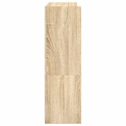 Skoreol 80x25x81 cm konstrueret træ sonoma-eg