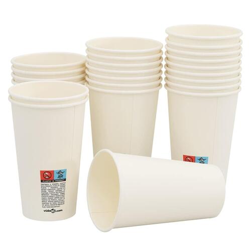 Kaffekopper af papir med låg 1000 stk. 16oz 400ml