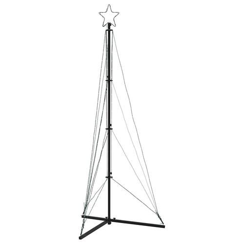 LED-juletræ 363 LED'er 182 cm varmt hvidt lys