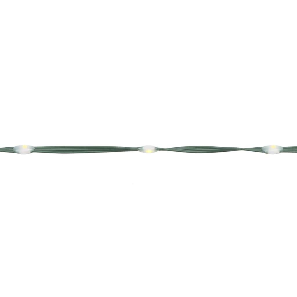 LED-juletræ 363 LED'er 182 cm varmt hvidt lys