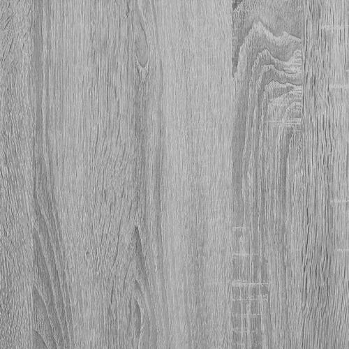 Væghængt sengebord 45x26x28,5 cm grå sonoma-eg