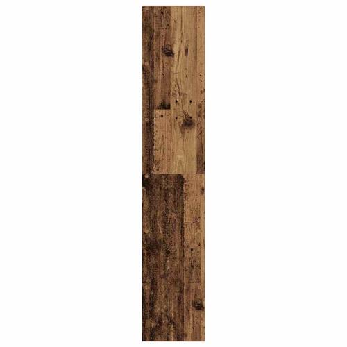 Bogreoler stabelbare 2 stk. 30x30x80 cm antikt træ