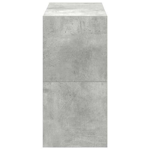 Skostativer stabelbare 2 stk. 60x30x30,5 cm betongrå