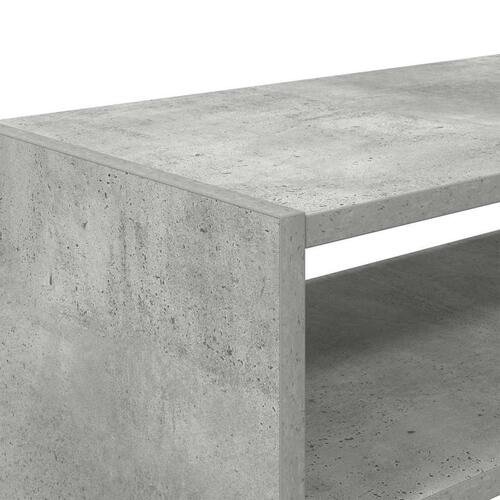 Skostativer stabelbare 2 stk. 60x30x30,5 cm betongrå