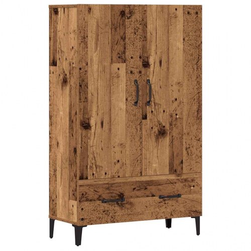 Højskab 70 x 31 x 115 cm - antikt træ