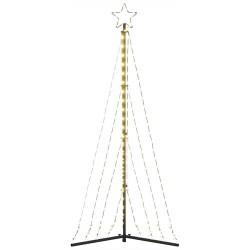 Juletræslys 339 LED'er 182 cm varmt hvidt lys