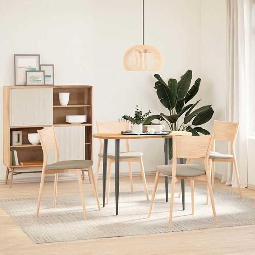 Bordplade 100x50x2 cm massivt egetræ oval