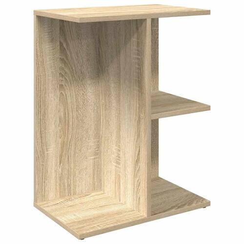 Sengebord 46,5x29x61 cm konstrueret træ sonoma-eg