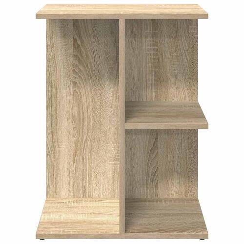 Sengebord 46,5x29x61 cm konstrueret træ sonoma-eg