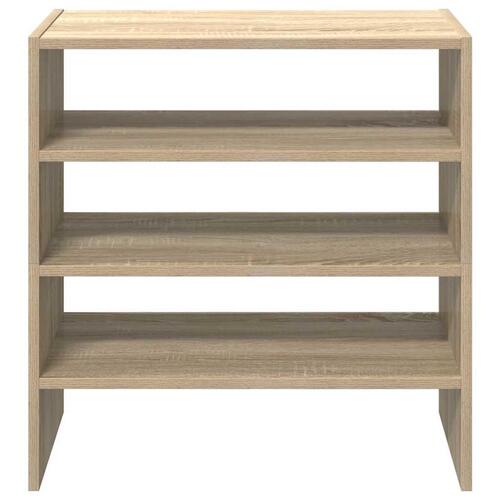 Skostativer stabelbare 2 stk. 60x30x30,5 cm sonoma-eg