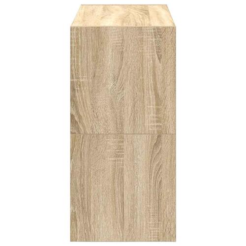 Skostativer stabelbare 2 stk. 60x30x30,5 cm sonoma-eg