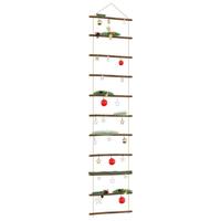 Vægdekorationer stigeformet 2 stk. 50x200 cm naturlig gren