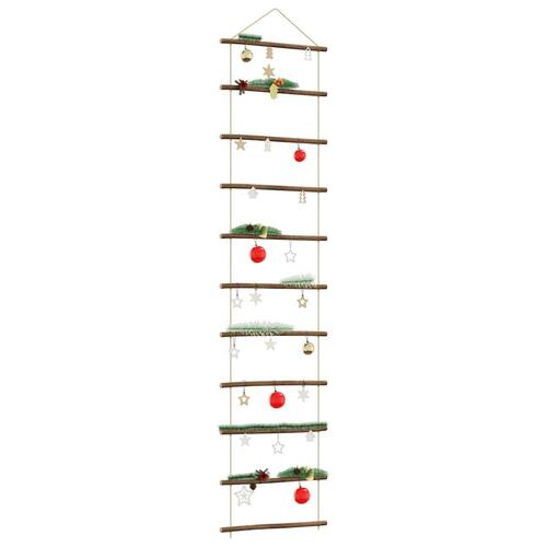 Vægdekorationer stigeformet 2 stk. 50x200 cm naturlig gren