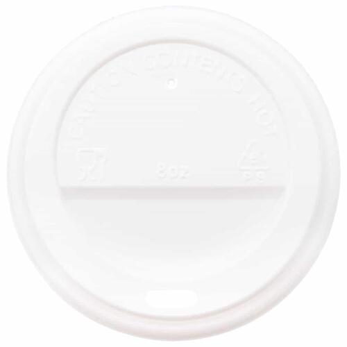 Kaffekopper af papir med låg 1000 stk. 8oz 200ml