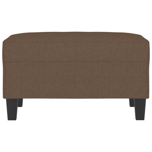 Fodskammel 70x55x41 cm stof brun
