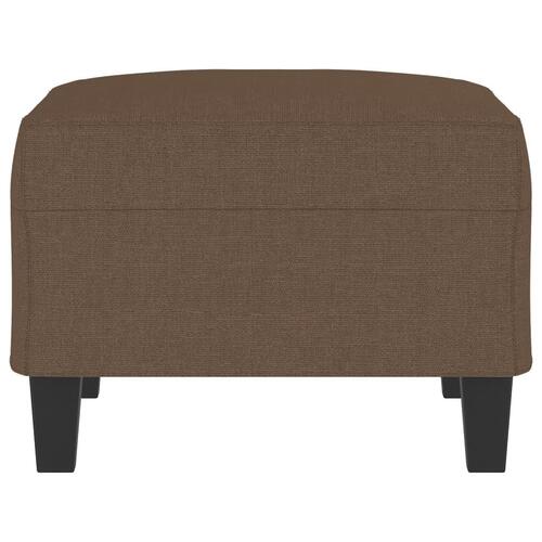 Fodskammel 70x55x41 cm stof brun
