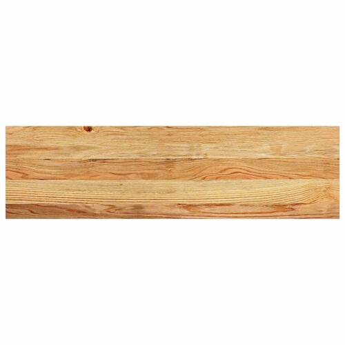 Vindueskarme 2 stk lysebrun 90x30x2 cm massivt egetræ
